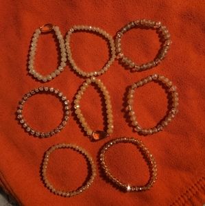 Lot of 9 bracelets